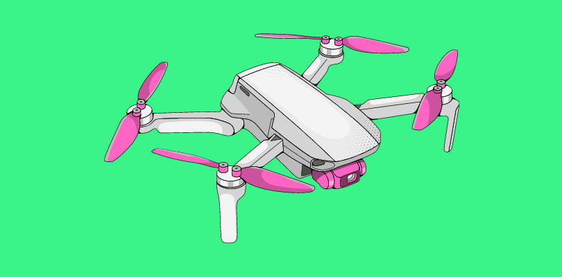 bilde av en drone du kan tjene penger på