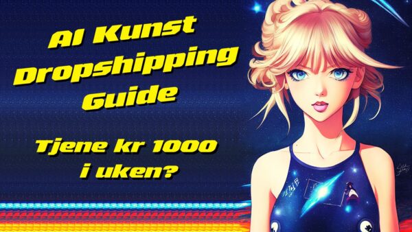 bilde av dropshipping ai kunst